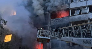 Наслідки удару РФ по Києву